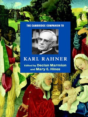 cover image of The Cambridge Companion to Karl Rahner